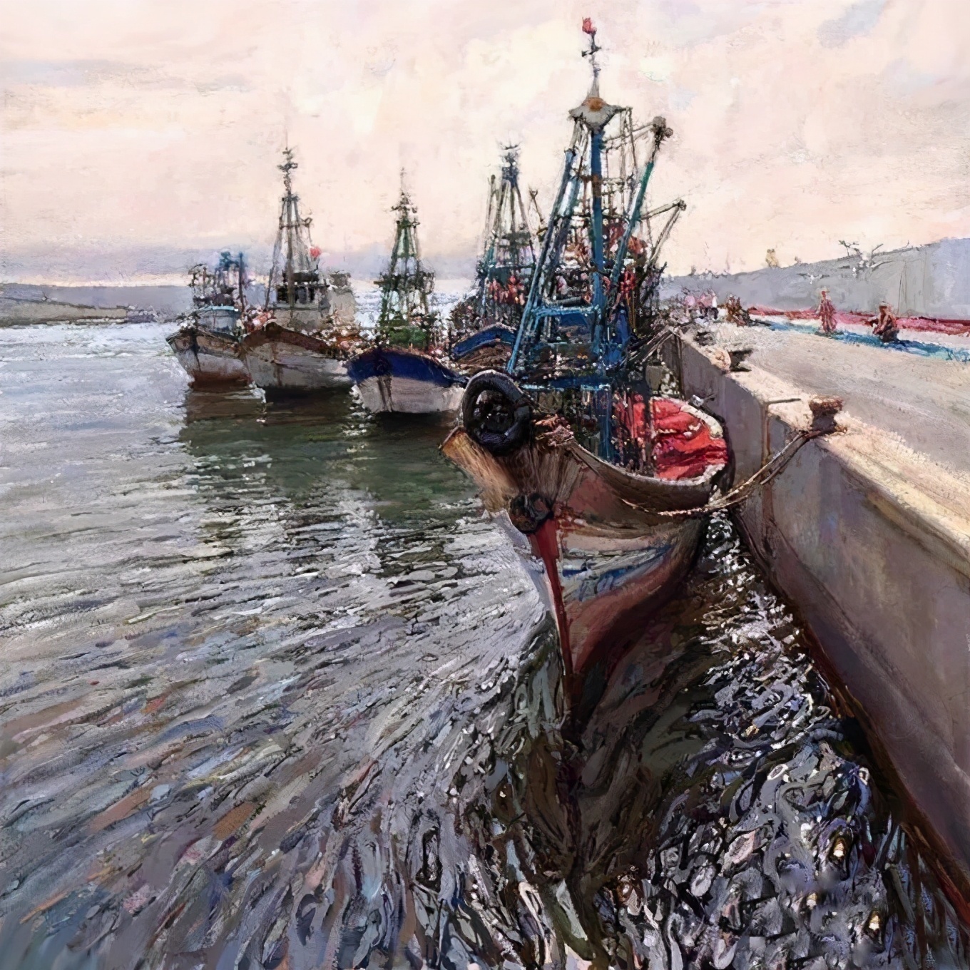 时代感|独具时代感的油画,他是列宾美院的荣光!