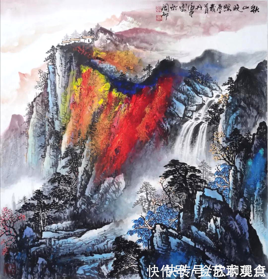 林海平！名家风采——赏林海平山先生彩墨山水画