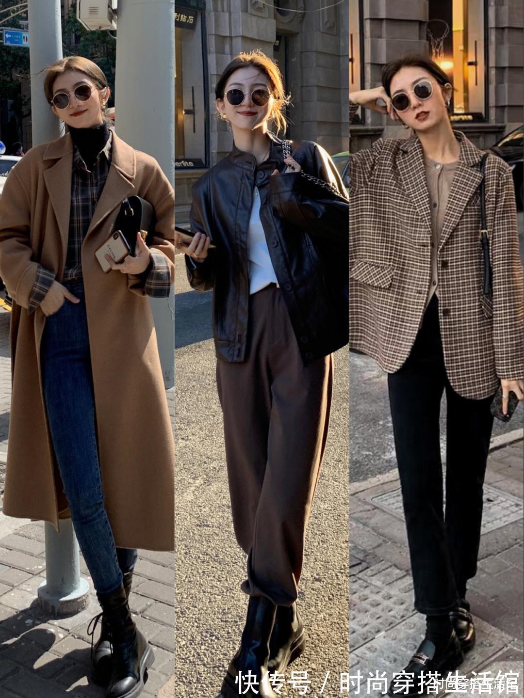 示范|韩国女生也太会穿,看看她们的秋季穿搭示范,美得让人眼前一亮