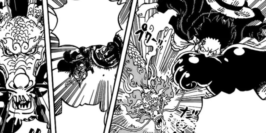 对决|海贼王1027话:路飞与凯多的终极单挑开始,五档是弹跳魔人形态?