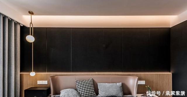 二居室|花6万改造77平二居室旧房,现代风格太漂亮,邻居以为走错门了