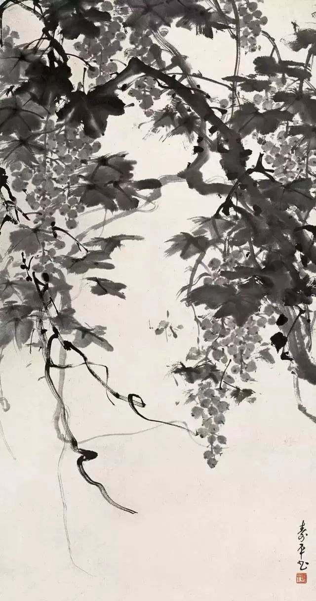 焦墨#董寿平：笔中有我也无我，任它造化安排中