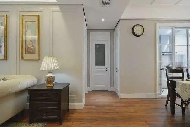 户型|朋友家的118㎡美式三居室，户型玄关和大电视柜太好看实用啦