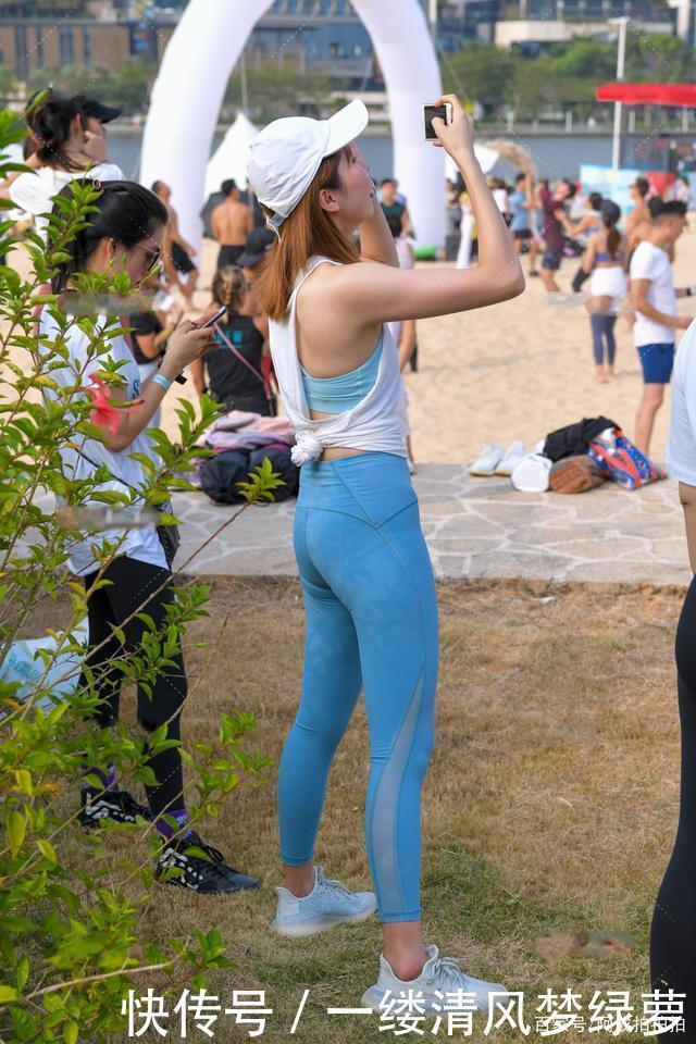 运动裤|修身运动裤,时尚又青春,搭配背心动感十足