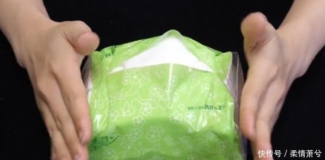 方法|原来“抽纸”上有一个“小机关”,只需轻轻拍一下,一秒钟抽纸自动打开