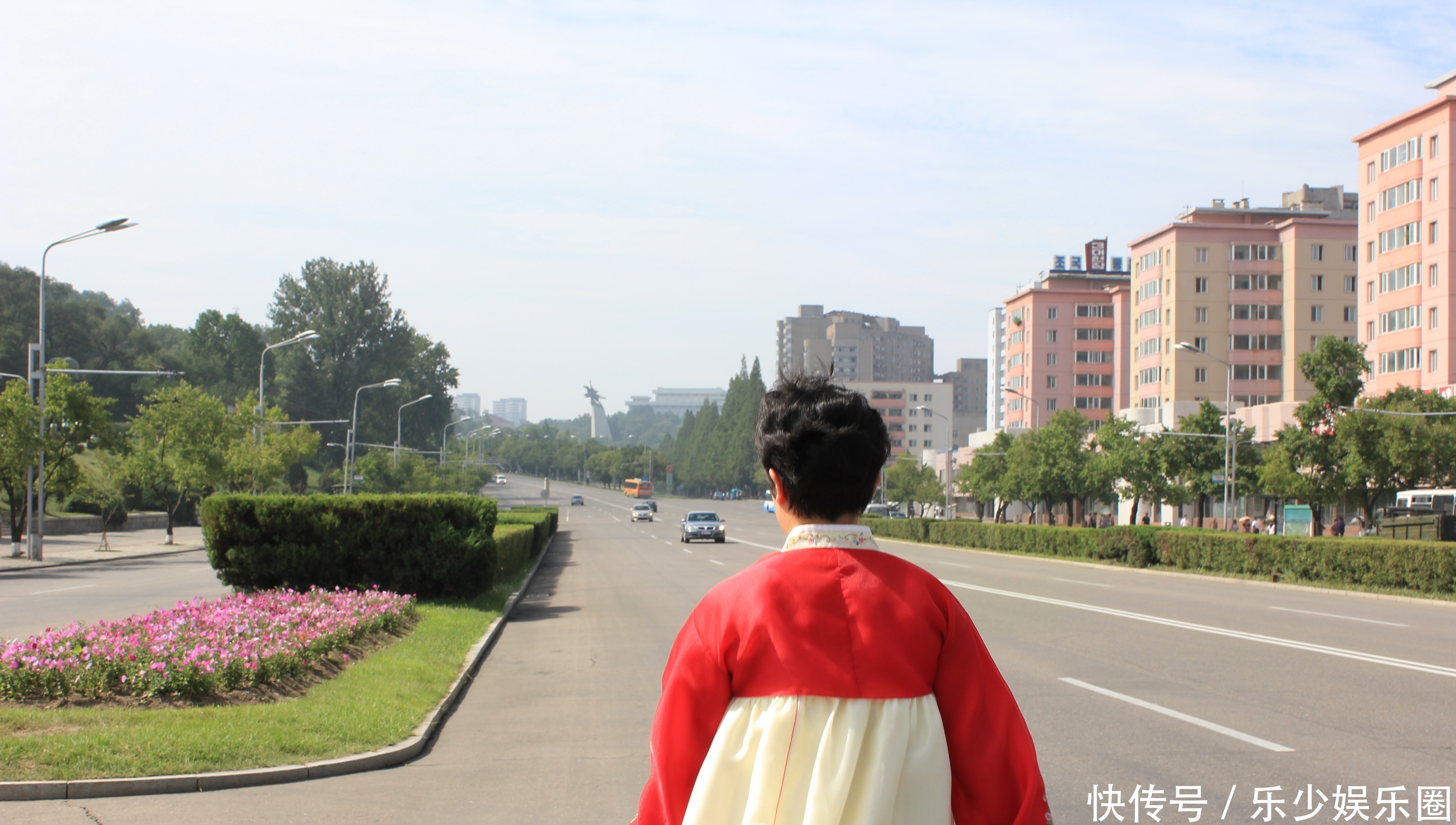 朝鲜平壤美丽清洁，一座让中国女孩也向往的城市