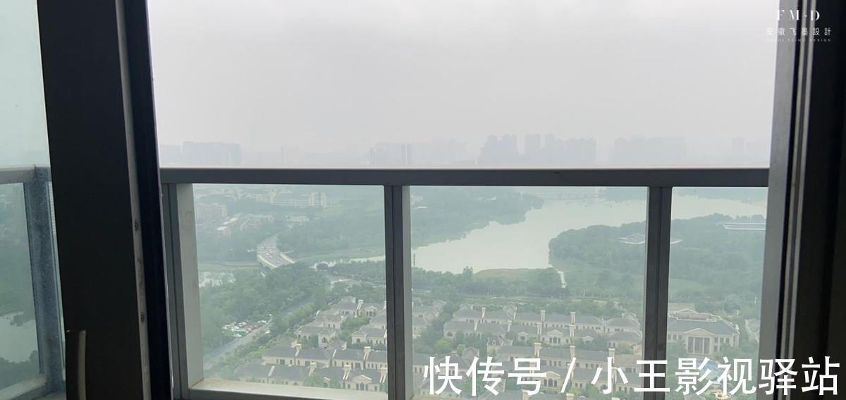 玻璃柜|又是个260㎡的抢手大平层,高层湖景房格局够大,越简,越奢华