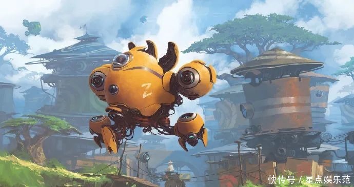 场景插画|充满未来感的一组科幻游戏场景插画壁纸 超爱!