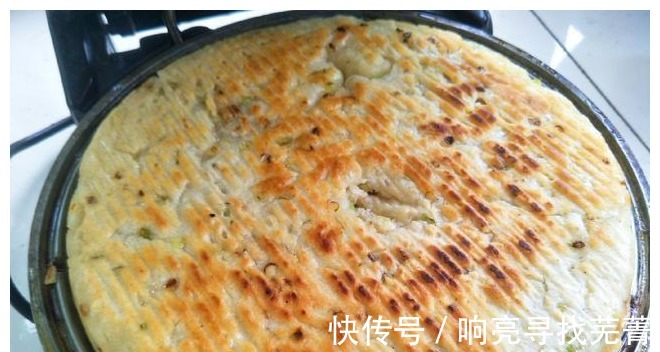 外酥|教你做懒人发面饼,不用揉面,外酥里嫩,真香!