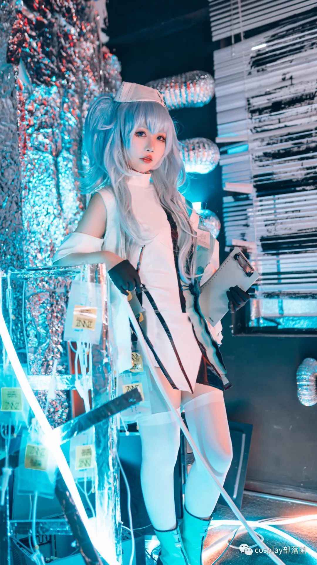 cos:云图计划芙洛伦cos正片@雪糕