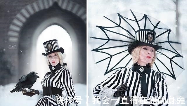 走红|58岁阿姨因cosplay走红,造型精美复古大片感,自制道具令人惊艳