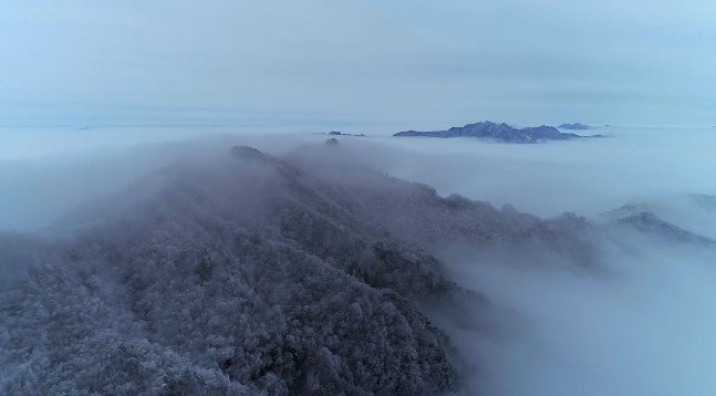 白雪|陕西多处景区银装素裹 勾勒秦巴水墨画