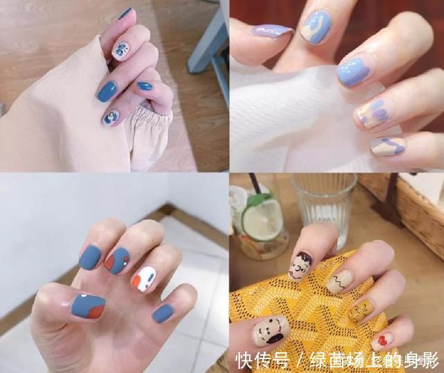 美甲|少女感满满的涂鸦美甲,可爱暴击,快来pick你的那一款吧!
