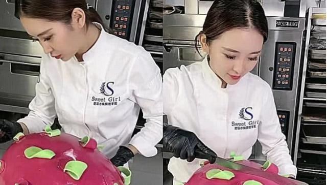 蛋糕遭“变形”是啥样榴莲蛋糕不算啥，看完它确定不是作秀