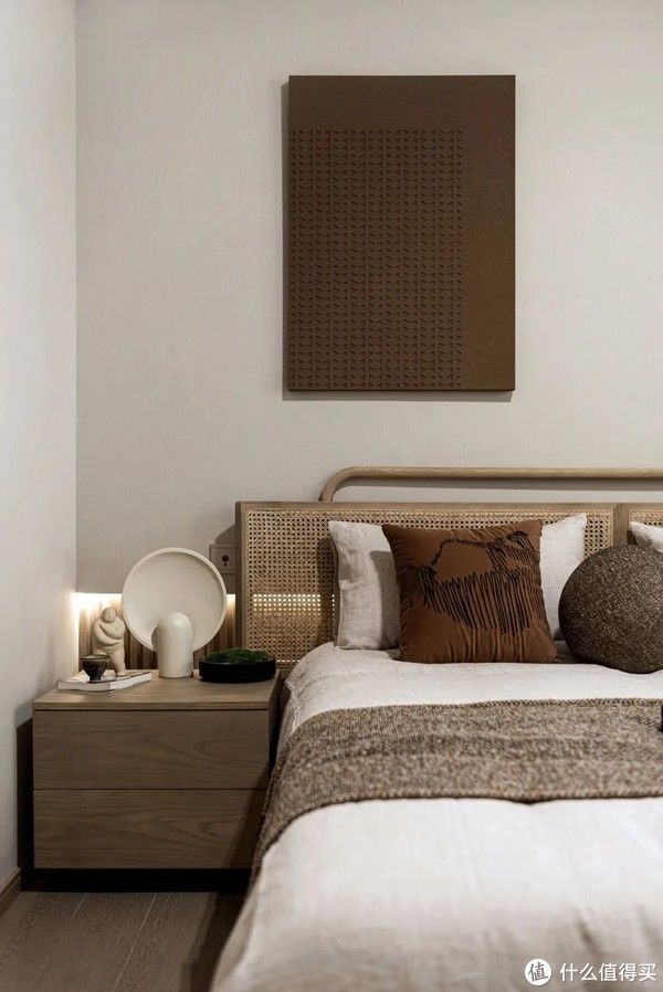 空间|107㎡三室一厅，最美禅意中式风，原木风的家，惊艳了我