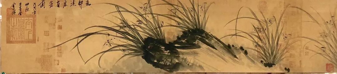 花鸟$金晓海用笔墨创造了一个幽静典雅、诗情禅境的水墨花鸟世界