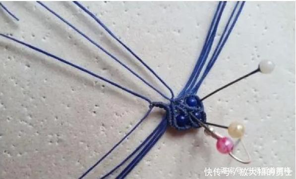 蜡绳编的中国风流苏耳饰,精致大方,DIY手工编绳附教程