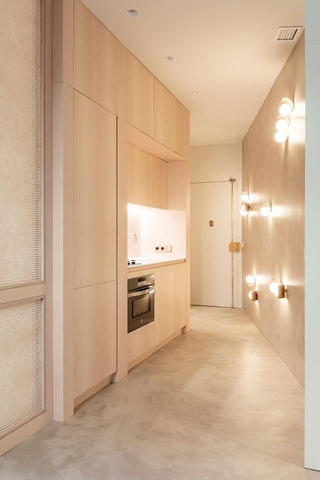 水泥|看了她家40平高级装修,不佩服不行,进来是水泥地,收纳做满屋