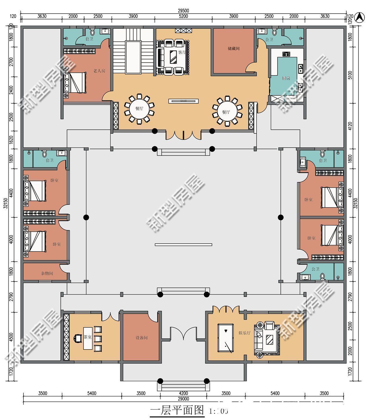 占地|8套中式别墅合集:我理想的农村养老住宅,还得是中式