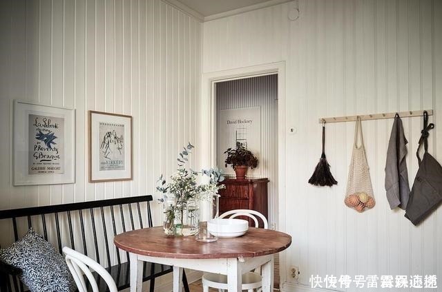 玄关|小户型越住越大学她家的66㎡小宅，贴心的一条动线！太好看了！