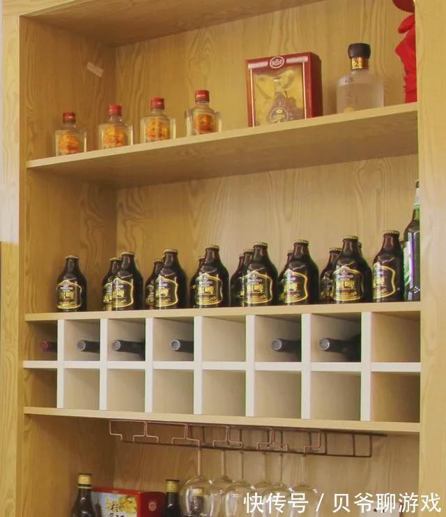背景墙|简单装修的新房,保洁完就很漂亮了!老爸说最满意餐厅酒柜!晒晒