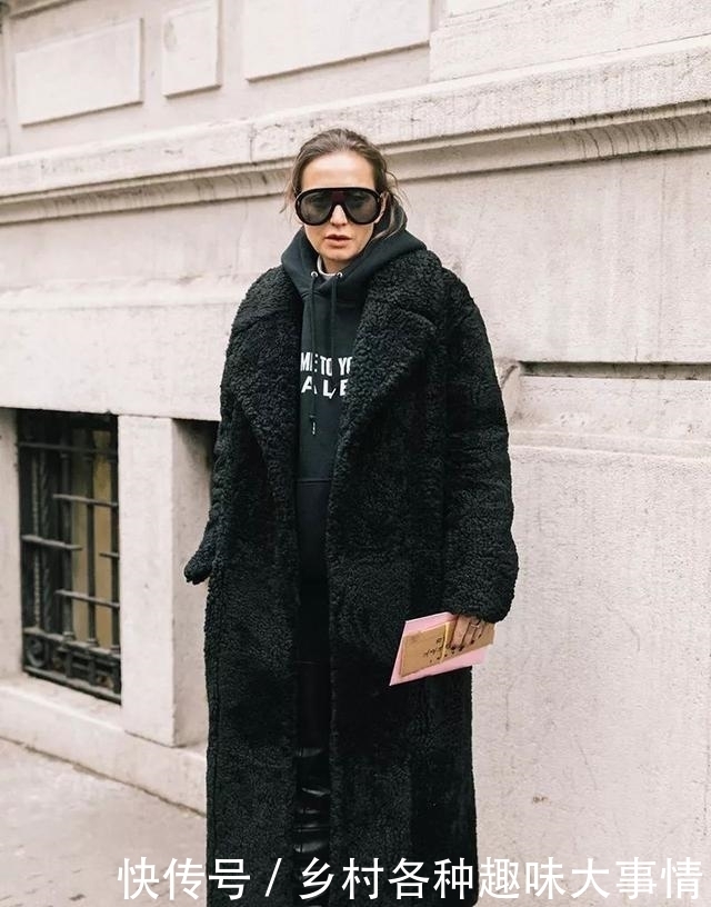 保暖|比大衣保暖,比皮草环保,“羊羔毛外套”才是今冬真爱,时尚保暖