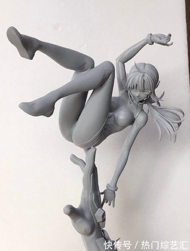 灰模|EVA真希波手办灰模,接住她的是几号机的手?