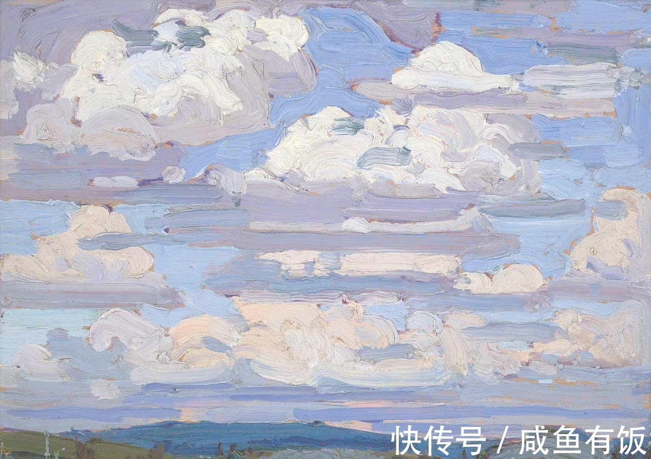 笔触!浓烈的色彩,激荡的笔触