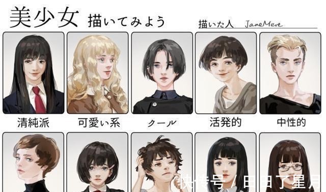 画师!画师笔下十种美少女一开始还正常,很快就成战斗机和数学函数了