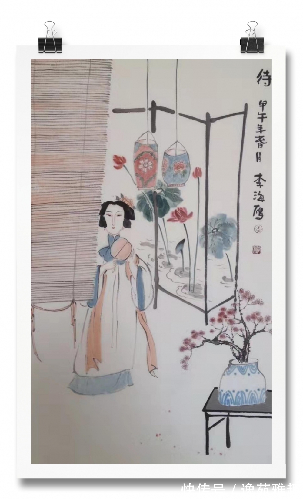 闲情@「作品欣赏」闲情雅趣，妙趣横生！画家李海雁作品欣赏