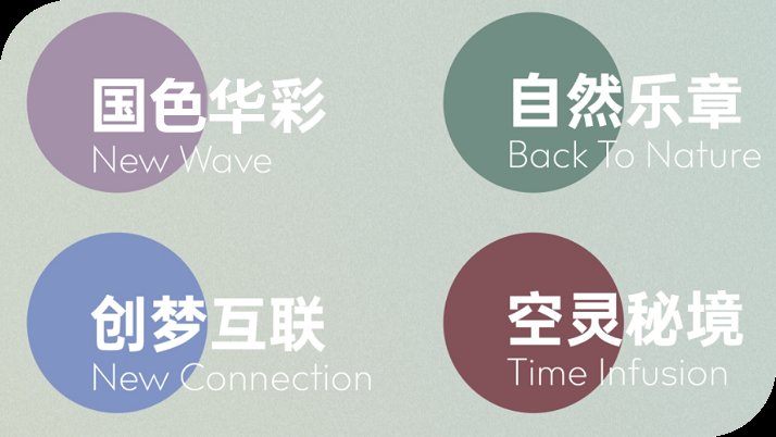 新视觉|三棵树2022年色彩趋势发布