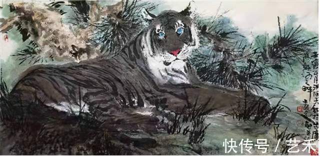 美展&刘金凯画虎