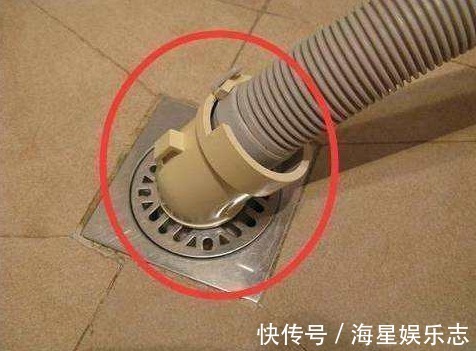 缓冲卡座|洗衣机下水管积水那是因为你地漏装错了,装这种保证不积水