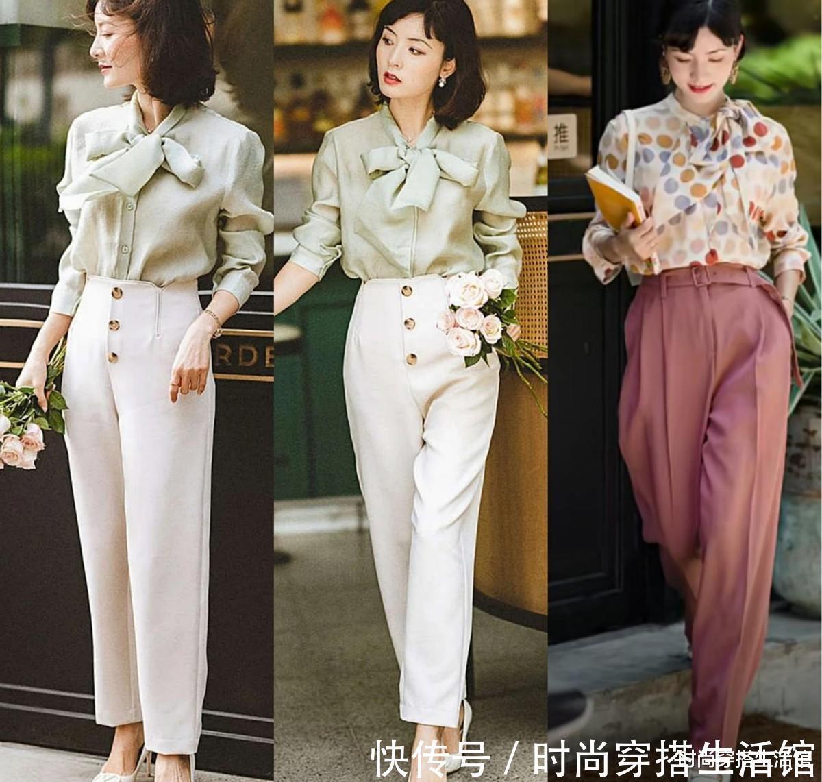 优雅|满满都是高级感!中年女人学会这几组搭配,遇见更美的自己