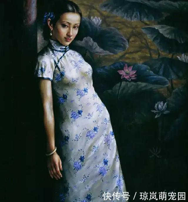 油画&浅谈：体态丰腴的西方女性形体油画，洋溢出古典音乐艺术情调