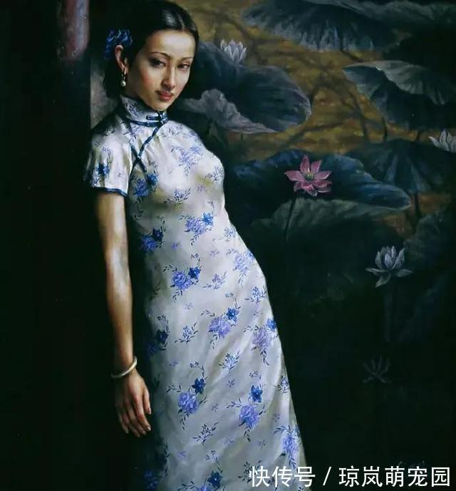 油画&浅谈:体态丰腴的西方女性形体油画,洋溢出古典音乐艺术情调