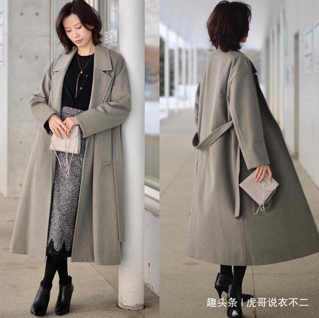 半身裙 我又发现了一位很会穿的博主，她的这些大衣搭配，你一定会喜欢