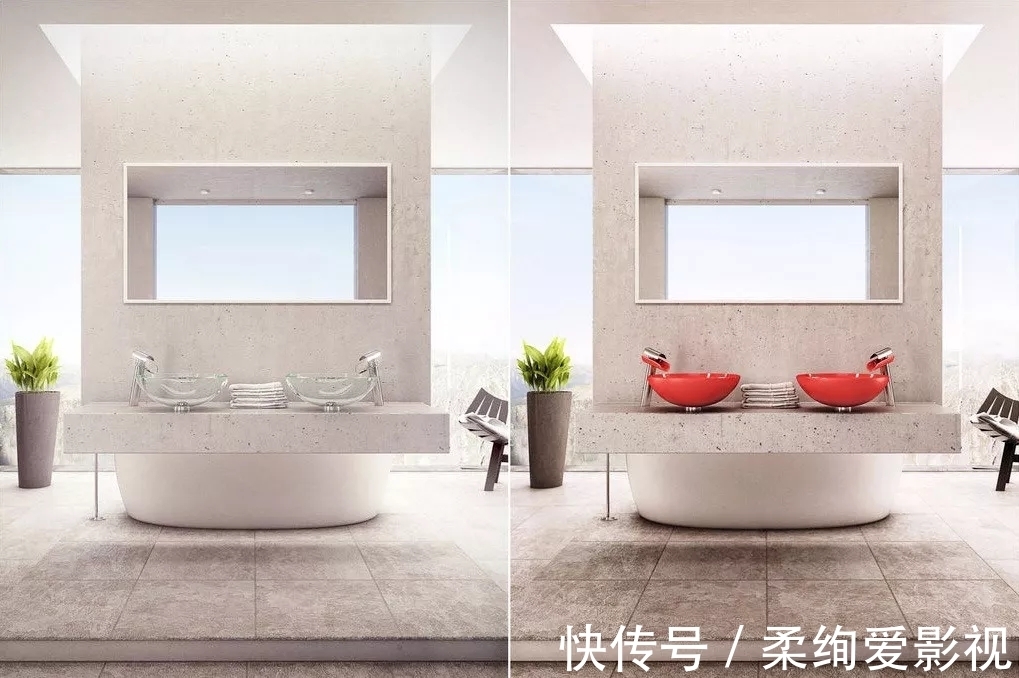 洗手盆|20张卫生间洗手盆设计案例，都很漂亮，总有一款你喜欢的！