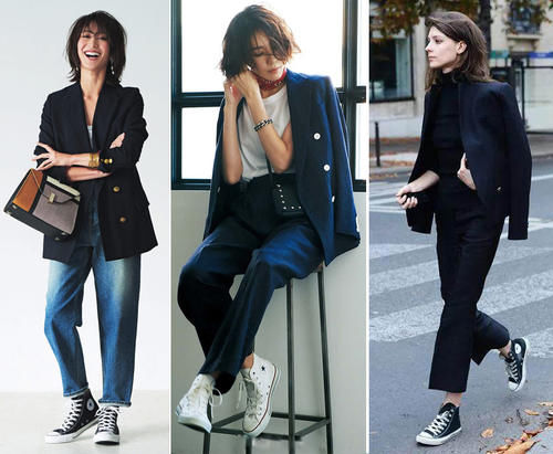 穿阔腿裤别老是配高跟鞋，搭配这4种鞋子也超好看，舒适又显高