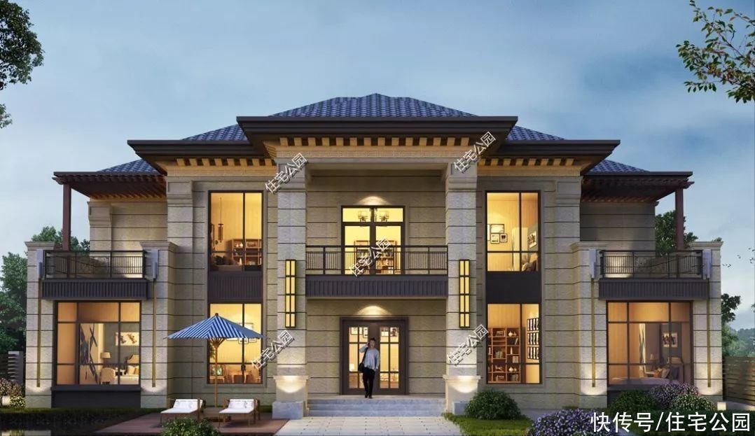 别墅|2021年就建这10套别墅吧，双拼设计太绝了，尤其是第6套特别实用