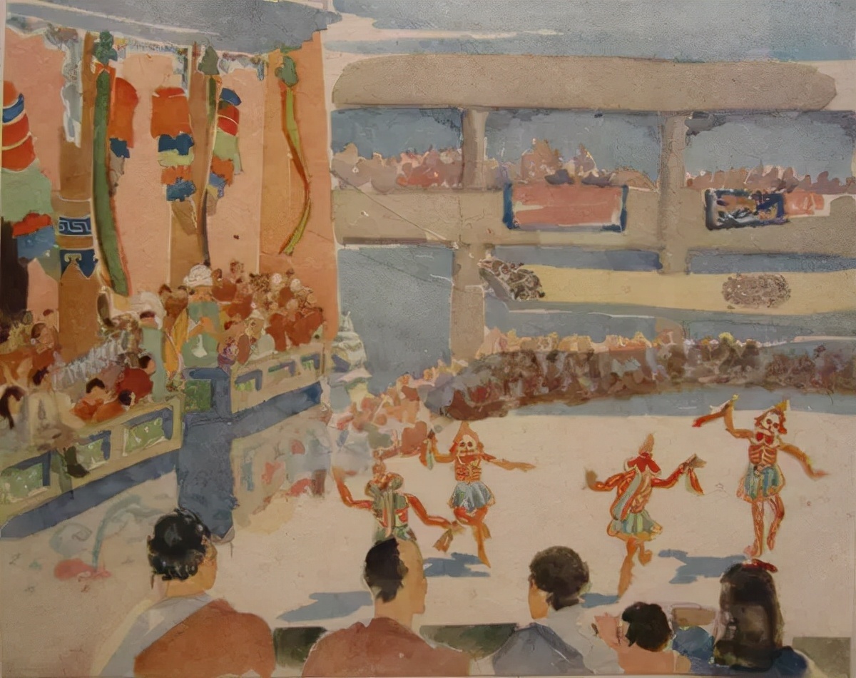 画稿!吴作人吴老先生画稿