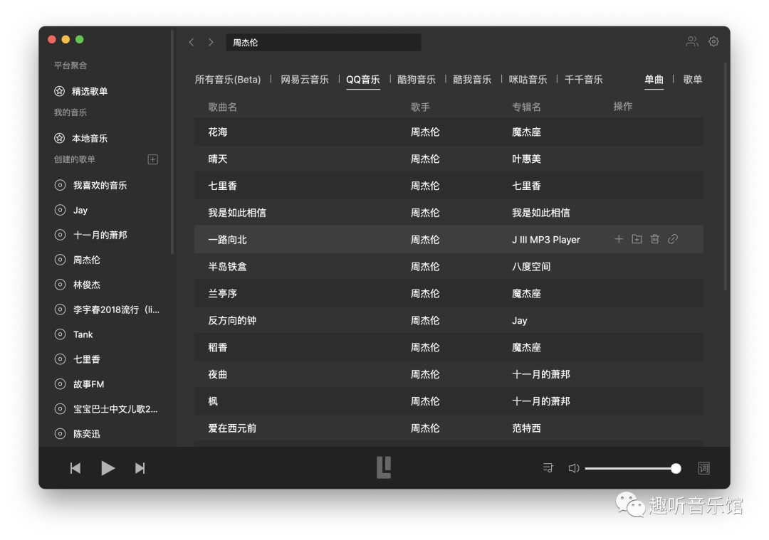 全网VIP音乐,免费听:趣听音乐-14