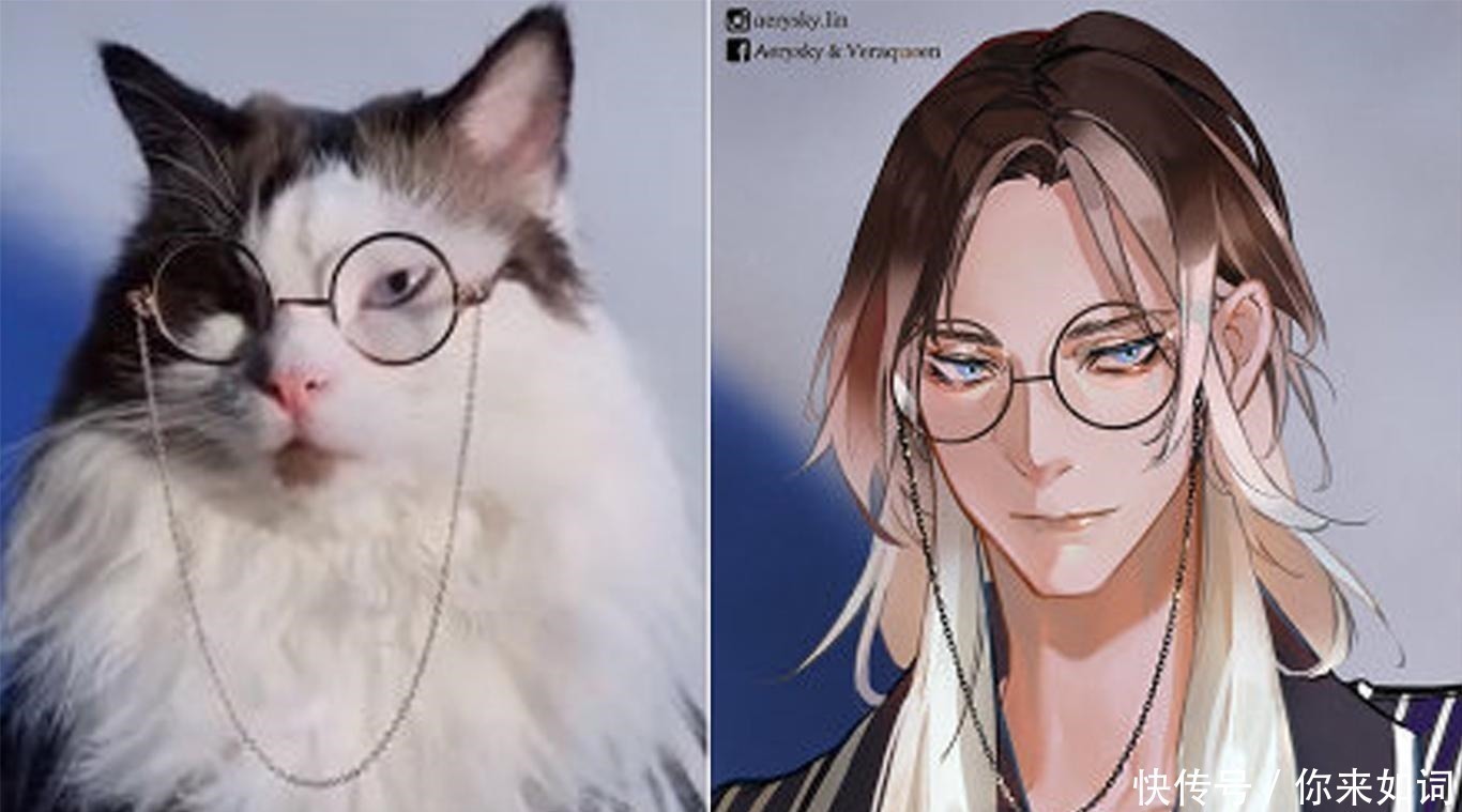 画师们|当动物被画师二次元化,可盐可甜可帅气,还是纸片人更让人心动