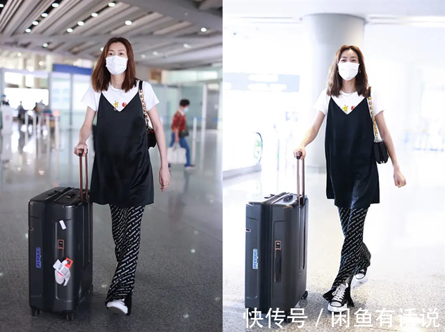 穿搭|刘雯瘦成“皮包骨”,吊带裙里面穿T恤还撑不满,看不到超模气场