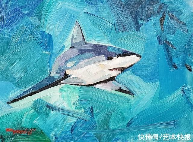 一幅画!墨西哥艺术家何塞特鲁希略油画作品欣赏