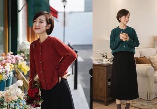今年火了一种穿搭，叫“外套+裤裙”，时髦又保暖，矮个子也能穿