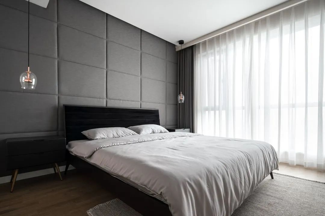 装饰画|130㎡现代极简，朴素的空间设计，也让生活简约温馨舒适