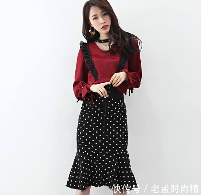 新春套装裙,妥妥的女神范!