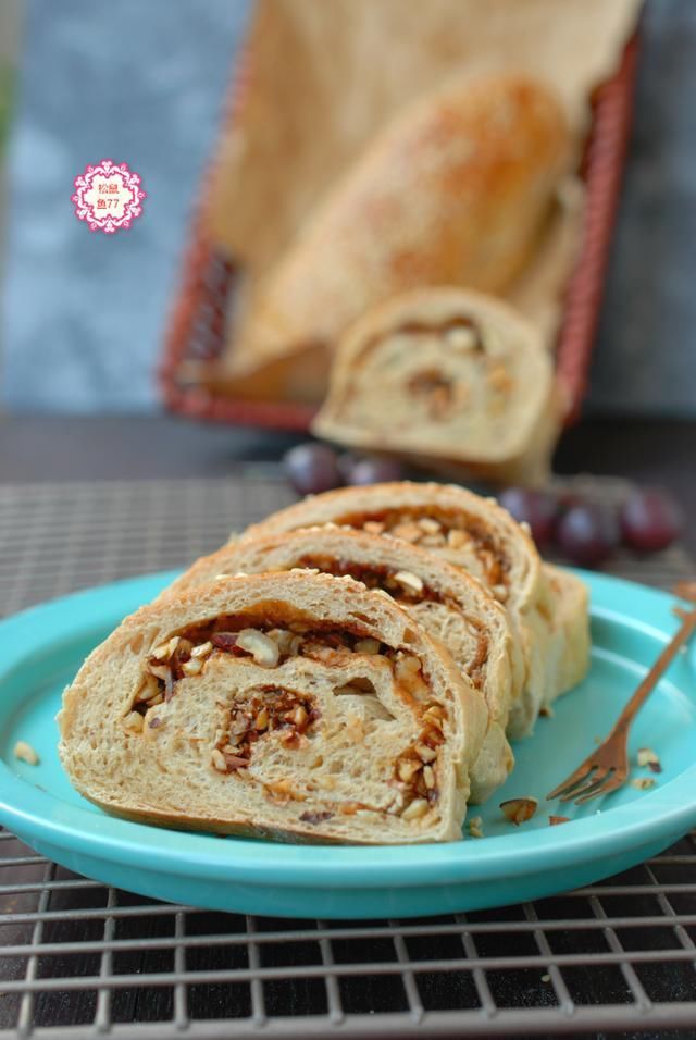 果仁|减脂也能吃的果仁面包，低油低糖好吃不胖，不需要出膜真简单