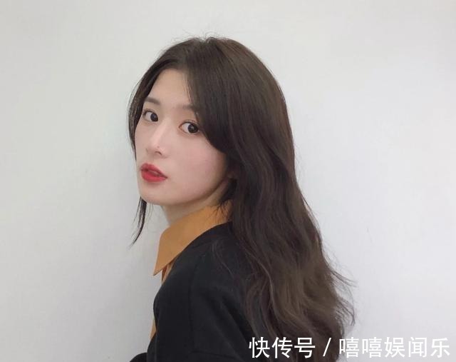卷发 韩国超火的仙气发型,难怪人家甜美,圆脸女生太适合